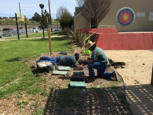 Irrigation repair Parchester